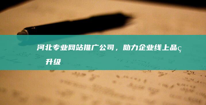 河北专业网站推广公司，助力企业线上品牌升级